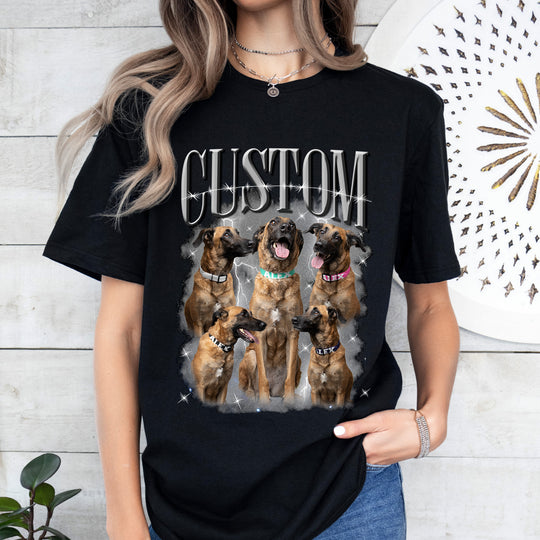 Personalized Dog Photo Shirt for Dog Lovers - uniquehandmadegift