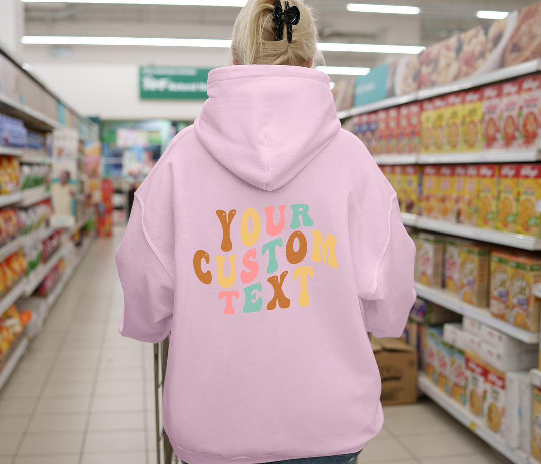 Personalized Your Text Sweatshirt - uniquehandmadegift