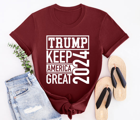 Keep America Great 2024 Trump Vote Shirt - uniquehandmadegift