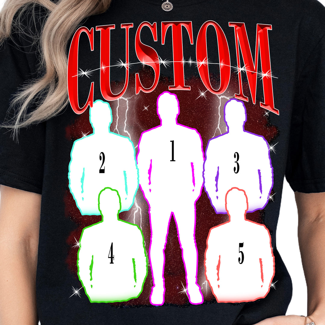 Personalized Your Own Bootleg Rap Tee - uniquehandmadegift