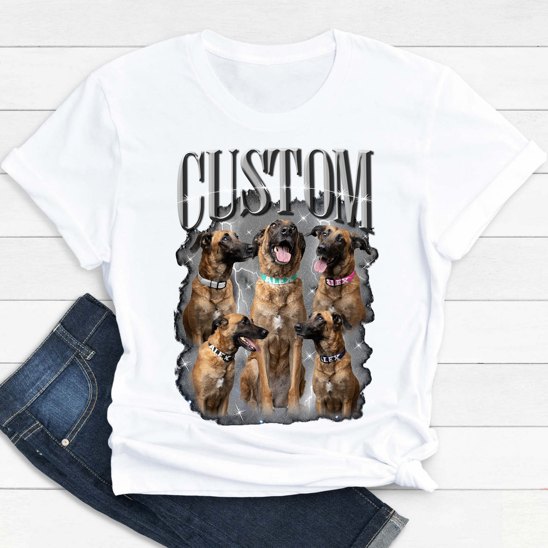 Personalized Dog Photo Shirt for Dog Lovers - uniquehandmadegift